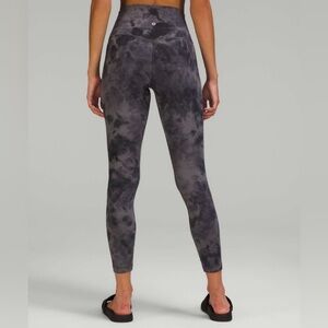 Lululemon align high rise leggings 24" diamond dye women's 2